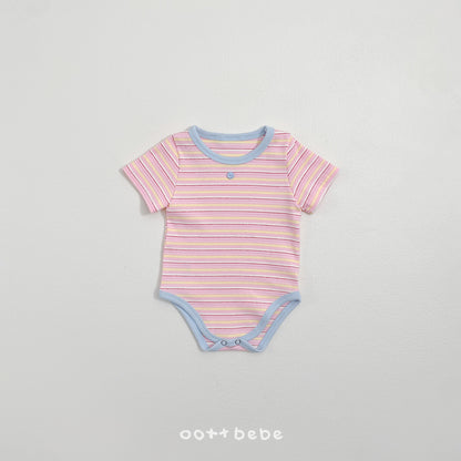(Pre-order) OOTTBEBE Summer -  Jelly Pop Bodysuit 젤리팝슈트 (3 Colors)