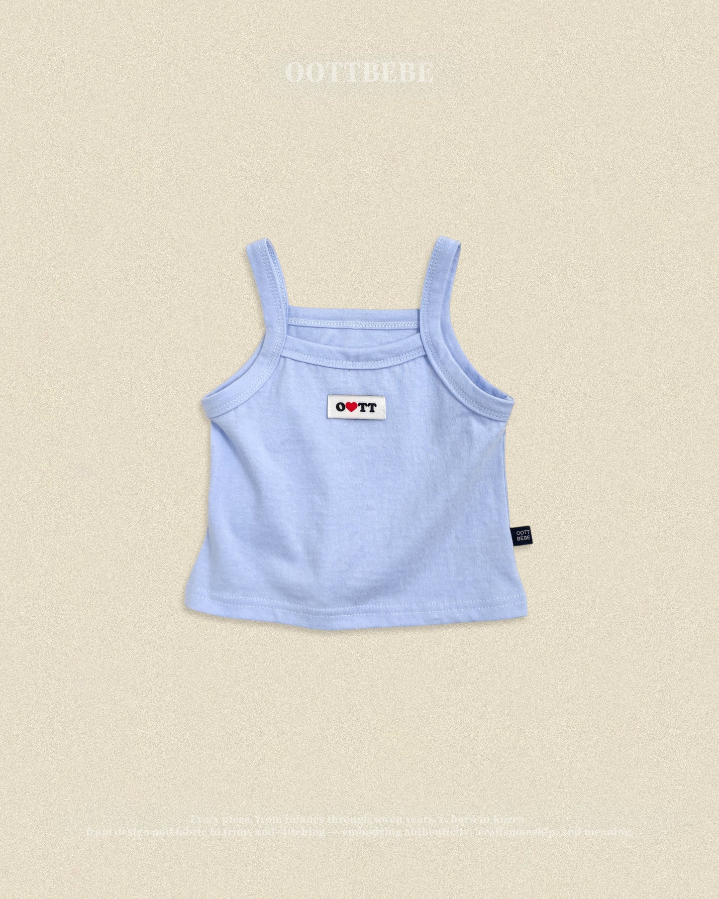 (Pre-order) OOTTBEBE Fall - Jelly Layering Tank Top - 젤리레이어드티 (4 Colors)