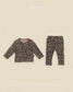 (Pre-order) OOTTBEBE Fall - Little Leopard Pajama Set 리틀호피실내복 (2 Colors)