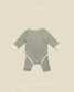 (Pre-order) OOTTBEBE Fall - Mini Dot Romper & Leggings Set 슈슈도트슈트세트 (2 Colors)