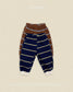 (Pre-order) OOTTBEBE Fall - Rookie Stripe Top & Bottom Set - 루키단가라상하복 (2 Colors)