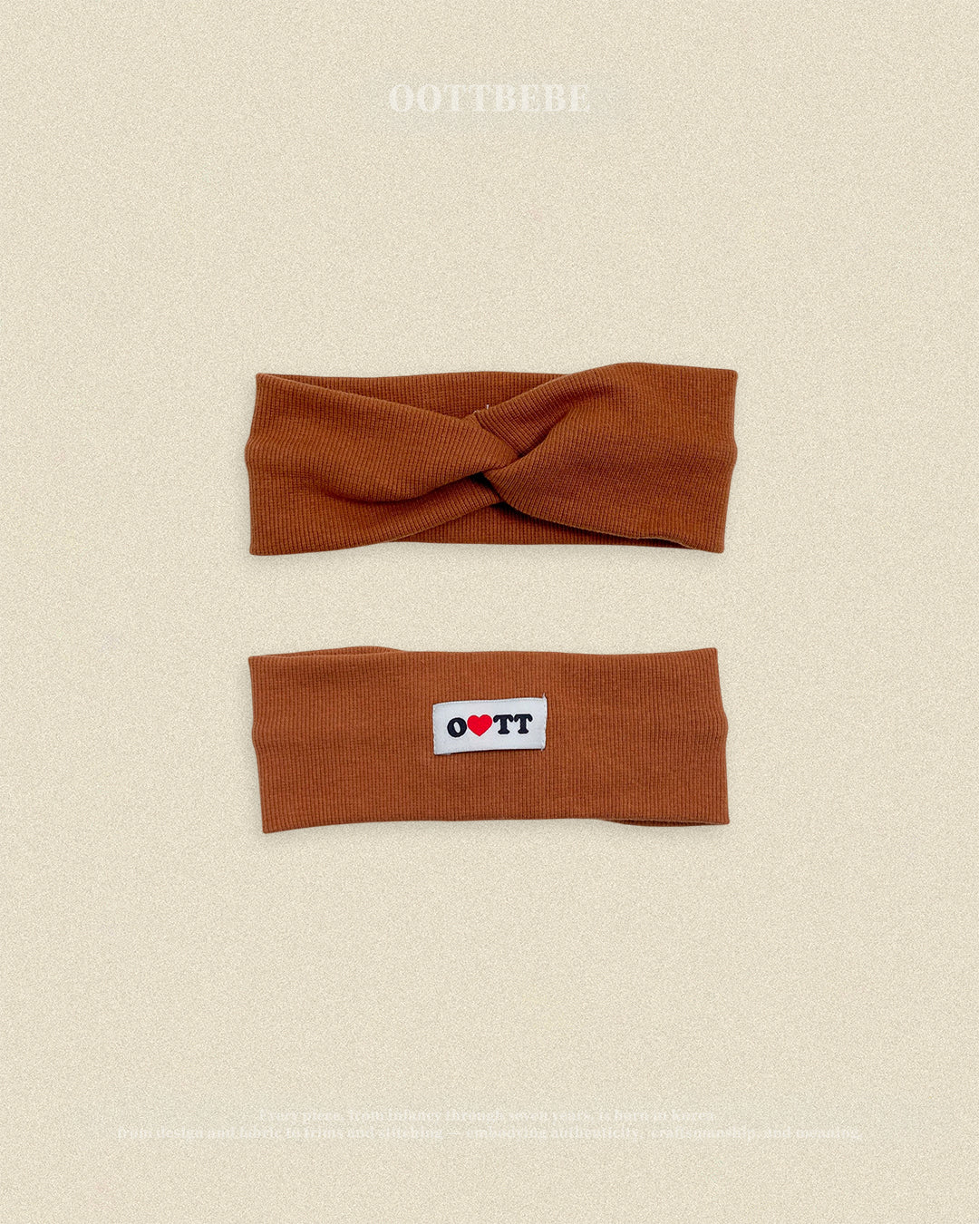 (Pre-order) OOTTBEBE Fall - Jelly Twist Headband - 젤리헤어밴드 (10 Colors)