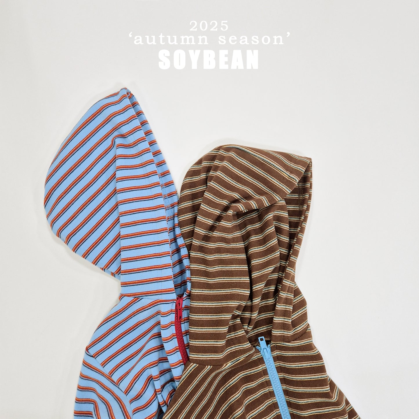 (Pre-order) Soybean Kids - Y2K Stripe Top & Bottom Set Y2K스트라이프셋업 (2 Colors)