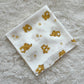 (Baby Boom) Bamboo Baby Gauze & Embossed Hankie Set / Baby Burp Cloth Set (10p)
