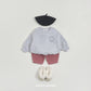 (Pre-order) OOTTBEBE Winter - Everyday Bear Sweatshirt 에브리데이맨투맨 (3 Colors)