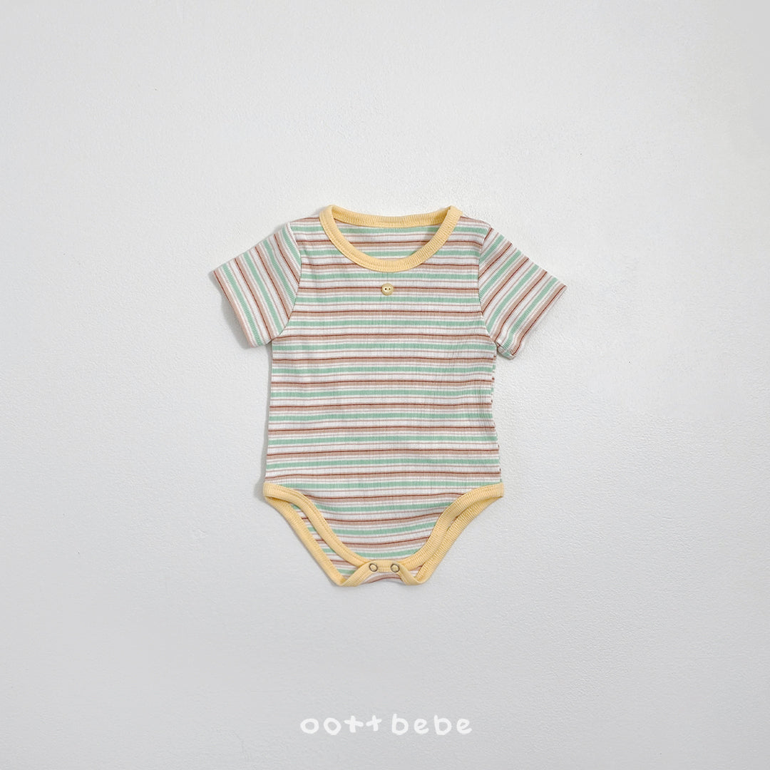 (Pre-order) OOTTBEBE Summer -  Jelly Pop Bodysuit 젤리팝슈트 (3 Colors)
