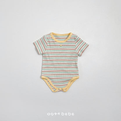 (Pre-order) OOTTBEBE Summer -  Jelly Pop Bodysuit 젤리팝슈트 (3 Colors)