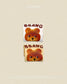 (Pre-order) OOTTBEBE Fall - Bbang Bear Raglan Tee - 빵나그랑티셔츠 (2 Colors)