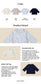 (Pre-order) OOTTBEBE Fall - OOTT Mix Long Sleeve Tee - 오뜨믹스티셔츠 (4 Colors)