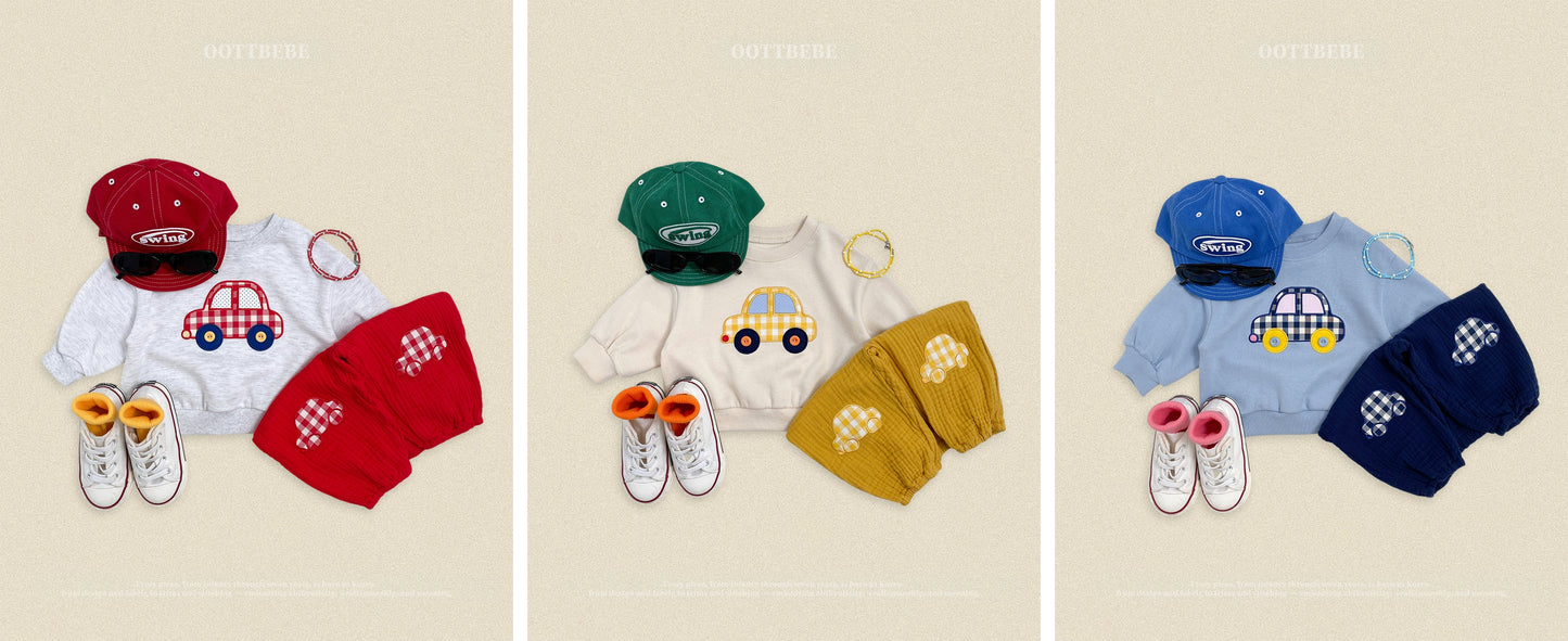 (Pre-order) OOTTBEBE Fall - Bungbung Gojaengi Pants - 붕붕이고쟁이팬츠 (3 Colors)