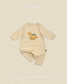 (Pre-order) OOTTBEBE Fall - Robot Dino Romper & Leggings Set 로봇공룡슈트세트 (5 Colors)