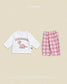 (Pre-order) OOTTBEBE Fall - Robot Dinosaur Top & Bottom Set - 로봇공룡상하복 (5 Colors)