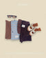 (Pre-order) OOTTBEBE Fall - Tomboy Ribbed Tee - 톰보이시보리티셔츠 (2 Colors)