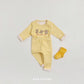(Pre-order) OOTTBEBE Winter - Checked Bear Pajama Set 체크베어실내복 (2 Colors)