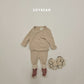 (Pre-order) Soybean Kids Winter - Heat Fleece Pajama Set 히트실내복 (6 Colors)