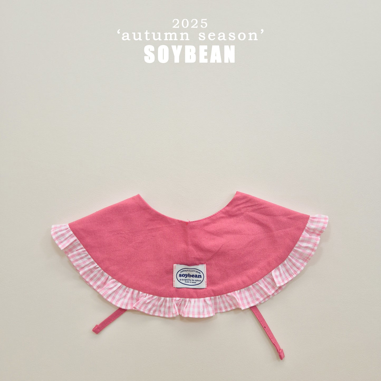 (Pre-order) Soybean Kids - Ribbon Lace Cape 리본레이스케이프 (3 Colors)