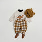 (Pre-order) OOTTBEBE - Brownie Winter Check Pants 브라우니체크팬츠 (2 Colors)