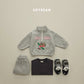 (Pre-order) Soybean Kids Winter - Flying Delivery Top & Bottom Set 플라잉딜리버리상하 (2 Colors)