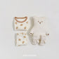 (Pre-order) OOTTBEBE Winter - Mung-Mung Pajama Set 멍멍실내복 (2 Colors)