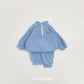 (Pre-order) OOTTBEBE Winter - Puppy Fleece Anorak Top & Bottom Set 멍멍아노락상하복 (4 Colors)