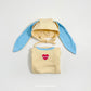(Pre-order) OOTTBEBE Spring - Modal Heart Romper & Bunny Ear Bonnet Set 모달하트전신슈트+토끼보넷 (4 Colors)