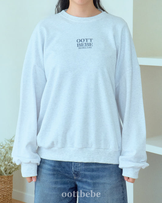 (Pre-order) OOTTBEBE - Mom's OOTT Sweatshirt 오뜨베베맨투맨 (성인) (4 Colors)