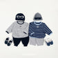 (Pre-order) OOTTBEBE -  Urban Stripe Tee 어반스트라이프티 (2 Colors)