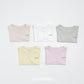 (Pre-order) OOTTBEBE -  Supima Cotton T-Shirt 수피마티셔츠 키즈 (5 Colors)