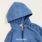 (Pre-order) OOTTBEBE - Stitch Hooded Jacket 스티치후드아노락 (2 Colors)