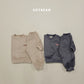 (Pre-order) Soybean Kids Winter - Minky Cozy Ribbed Fleece-Lined Top & Bottom Set 밍크코지상하복 (4 Colors)