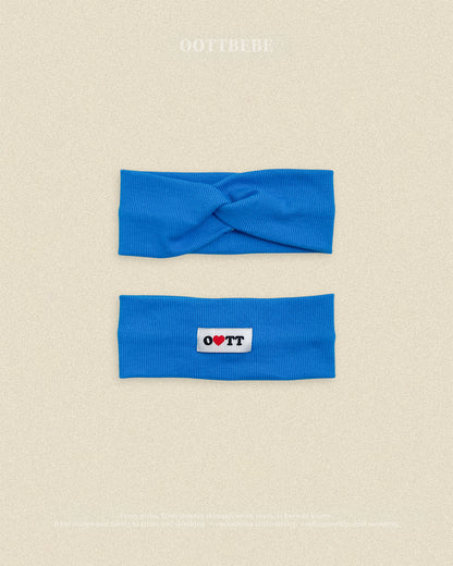 (Pre-order) OOTTBEBE Fall - Jelly Twist Headband - 젤리헤어밴드 (10 Colors)