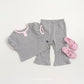 (Pre-order) OOTTBEBE Summer -  Lovely Eyelet Set 러블리아일렛상하복 (2 Colors)