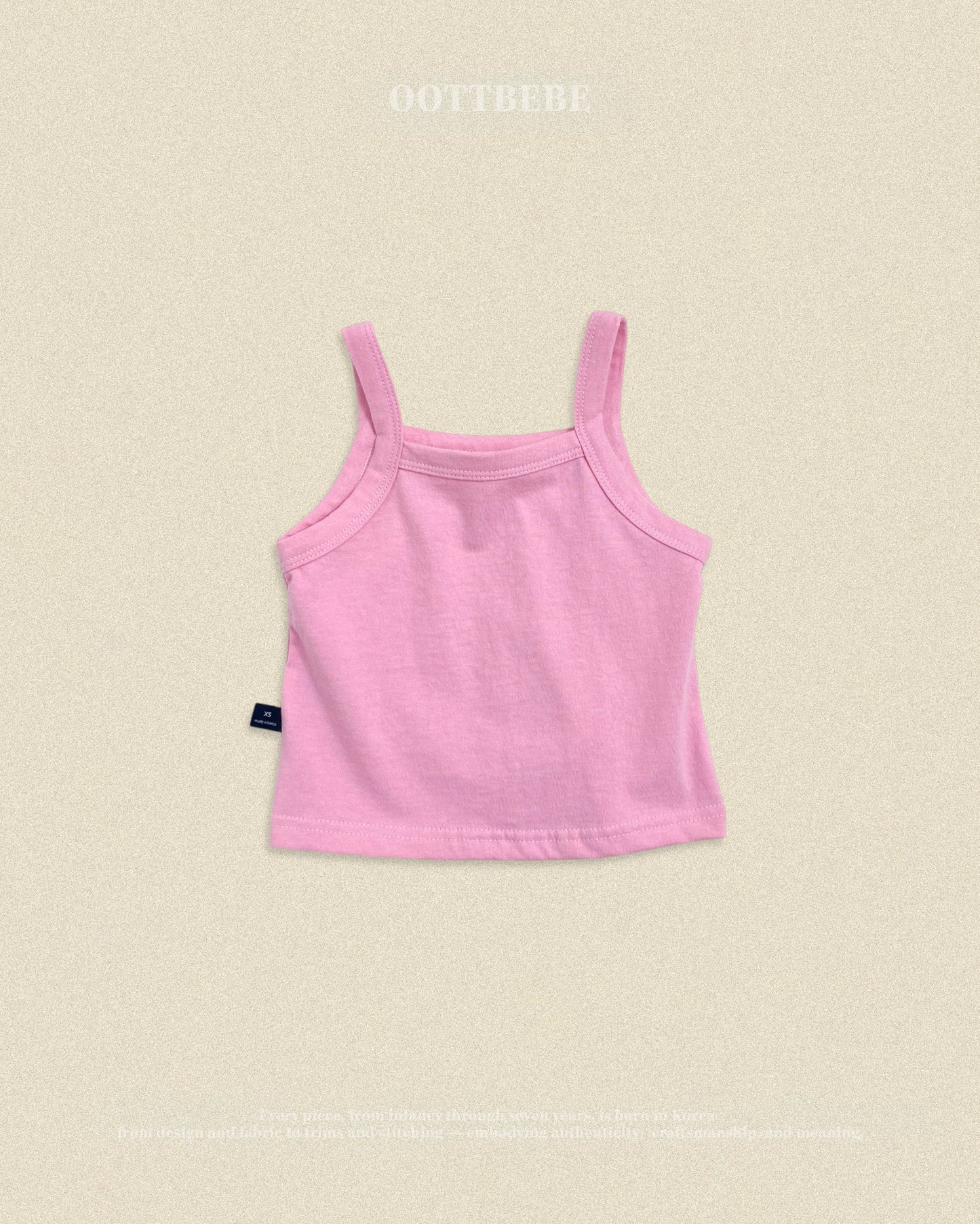 (Pre-order) OOTTBEBE Fall - Jelly Layering Tank Top - 젤리레이어드티 (4 Colors)