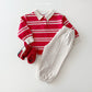 (Pre-order) Daily Bebe - Kids' Collar Stripe Tee 카라 단가라티 (2 Colors)