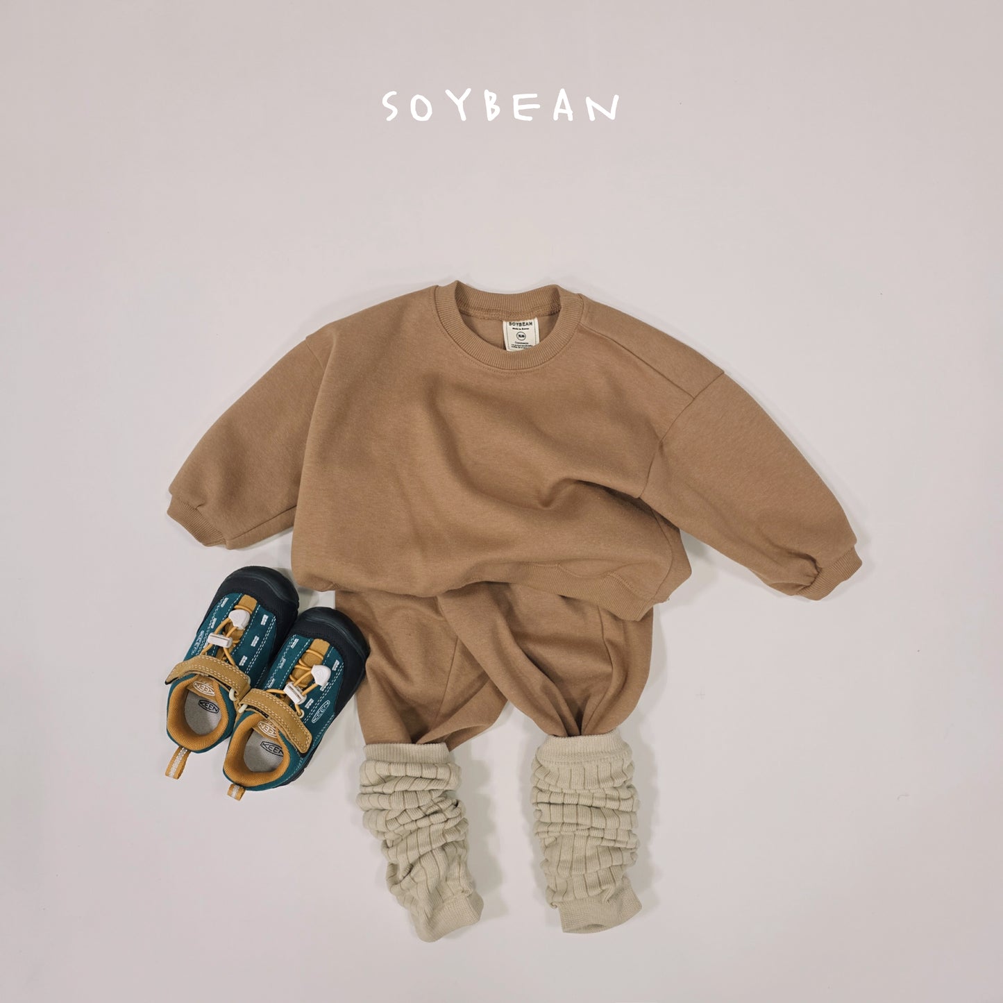 (Pre-order) Soybean Kids Spring - Junior Sweet Lollipop Top & Bottom Set 주니어 스윗롤리팝상하복 (14 Colors)