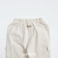 (Pre-order) OOTTBEBE - Stitch Cargo Pants 스티치카고팬츠 (2 Colors)