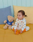 (Pre-order) OOTTBEBE Fall - Cute Car Pajama Set 자동차실내복 (2 Colors)