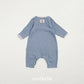 (Pre-order) OOTTBEBE - Buttercream Full Bodysuit Set (with Bonnet) 버터크림전신슈트 Set (보넷포함) (3 Colors)