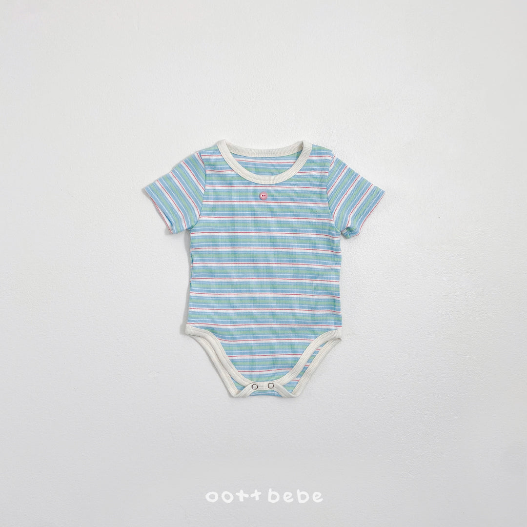 (Pre-order) OOTTBEBE Summer -  Jelly Pop Bodysuit 젤리팝슈트 (3 Colors)
