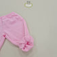 (Pre-order) Soybean Kids - Heart Embroidered Top & Bottom Set 하트자수상하복 (2 Colors)
