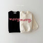 (Pre-order) Daily Bebe Winter - Kids' Embroidered Merry Candy Cane Sweatshirt 자수메리맨투맨 (2 Colors)