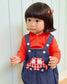 (Pre-order) OOTTBEBE Fall - Bungbung Denim Overalls - 붕붕이데님오버롤 (3 Colors)