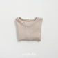 (Pre-order) OOTTBEBE - Creamy Cuff Tee 크리미시보리티 (4 Colors)