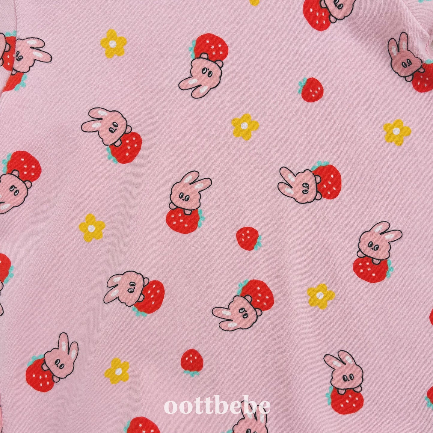 (Pre-order) OOTTBEBE Winter - 	Yum Yum Friends Full Bodysuit 얌얌친구전신슈트 (3 Colors)