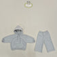 (Pre-order) Soybean Kids - Hoodie Wide Top & Bottom Set 후드와이드상하복 (5 Colors)