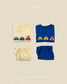 (Pre-order) OOTTBEBE Fall - Cute Car Top & Bottom Set - 자동차상하복 (2 Colors)