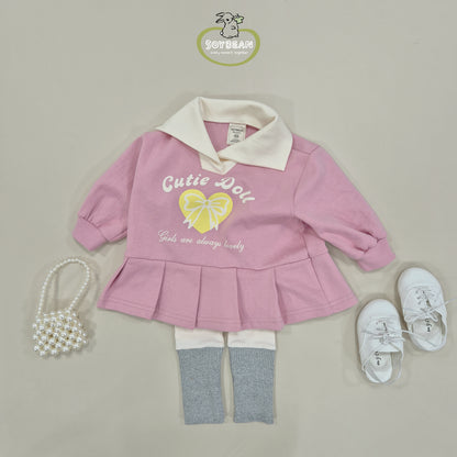 (Pre-order) Soybean Kids - Cutie Sailor Dress 큐티세라원피스 (2 Colors)