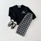 (Pre-order) Daily Bebe - Kids' Check School Pants 체크 스쿨 팬츠 (2 Colors)