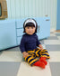 (Pre-order) OOTTBEBE Fall - Retro Hooded Tee - 레트로후드쫄티 (4 Colors)