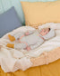 (Pre-order) OOTTBEBE Fall - Sweet Stripe Romper & Leggings Set 바닐라라떼슈트세트 (3 Colors)